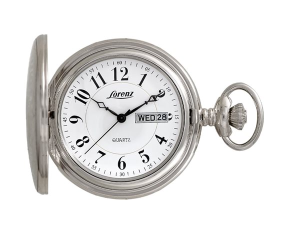 Taschenuhr Lorenz in Stahl 030222AA - 030222AA